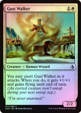 Gust Walker 017/269 - Foil Amonkhet Foil Singles