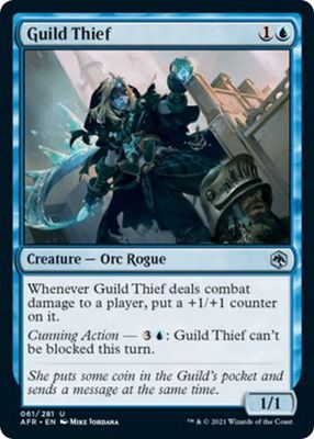 Guild Thief 061/281 Adventures in the Forgotten Realms Singles (Español)