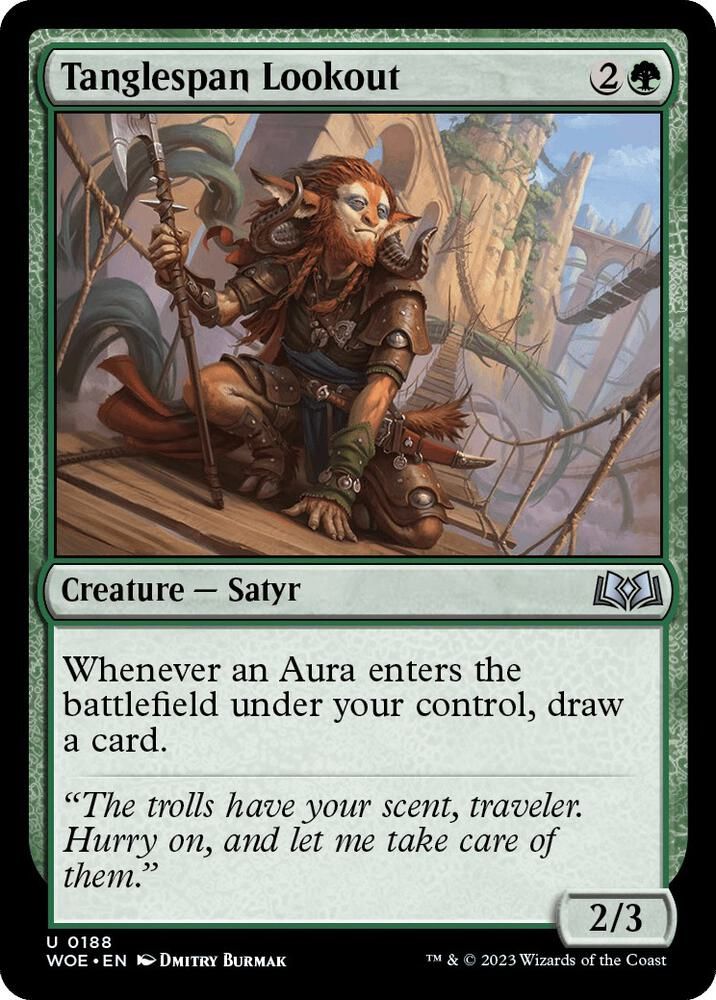 Tanglespan Lookout - Wilds of Eldraine (Foil) Wilds of Eldraine