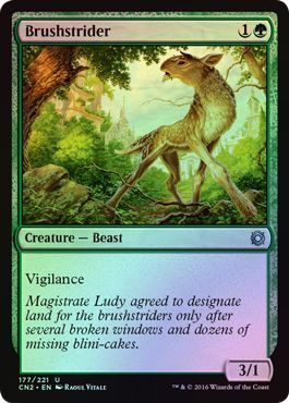 Brushstrider 177/221 - Foil Conspiracy: Take the Crown Foil Singles
