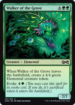 Walker of the Grove 191/254 - Foil Ultimate Masters Foil Singles