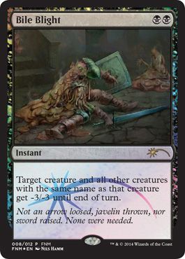 Bile Blight 008/012 - FNM Foil Promo Magic: The Gathering Promo Cards (Español)