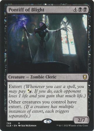 Pontiff of Blight Dragon&#39;s Maze Singles