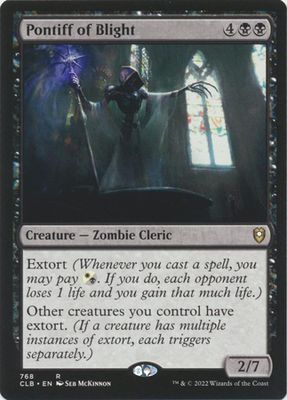 Pontiff of Blight Dragon&#39;s Maze Singles