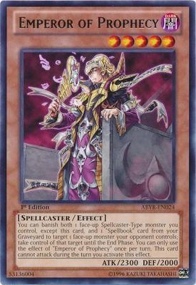Emperor of Prophecy - ABYR-EN024 - Rare 1st Edition Abyss Rising 1st Edition Singles