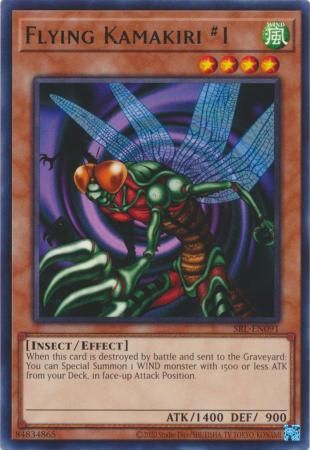 Flying Kamakiri #1 - SRL-EN091 - Rare Unlimited (25th Reprint) Spell Ruler 25th Anniversary Singles