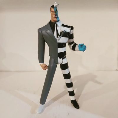 TS Two Faces prison uniform jail suit batman animated series