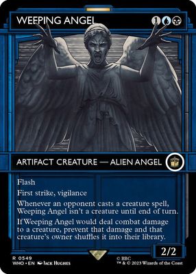 GA Weeping Angel (Showcase) - Universes Beyond: Doctor Who (WHO) Universes Beyond: Doctor Who