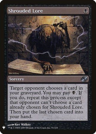 Shrouded Lore - Mystery Booster Promo Mystery Booster Singles