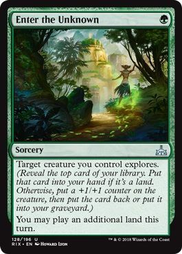 Enter the Unknown 128/196 Rivals of Ixalan Singles (Español)