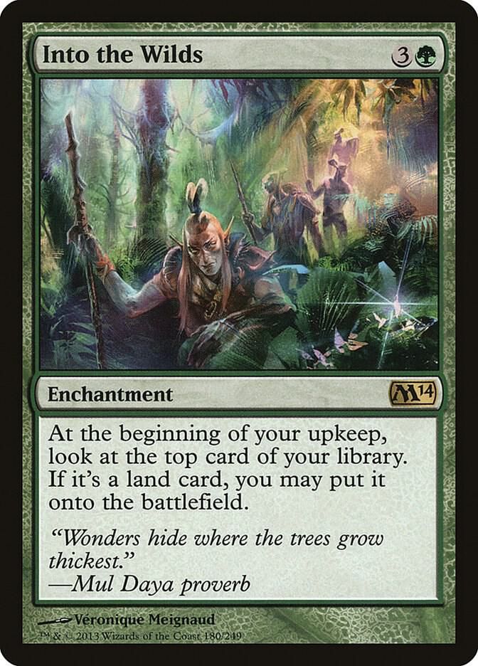Into the Wilds - Magic 2014 (M14) (Español)