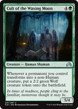 Cult of the Waxing Moon 201/297 - Shadows over Innistrad Singles (Español)