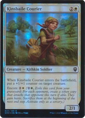 Kinsbaile Courier 029/361 - Foil Commander Legends Foil Singles