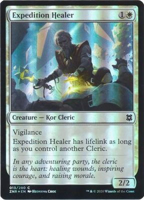 Expedition Healer 013/280 - Foil Zendikar Rising Foil Singles