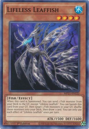 Lifeless Leaffish - MP21-EN122 - Common 1st Edition 2021 Mega-Tin: Ancient Battles 1st Edition Singles