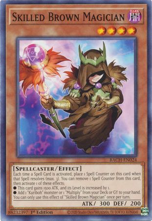 Skilled Brown Magician - BACH-EN024 - Common 1st Edition Battle of Chaos 1st Edition Singles