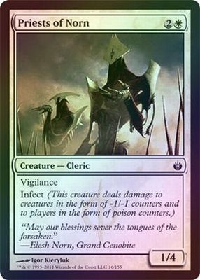 Priests of Norn - Foil Mirrodin Besieged Foil Singles