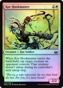 Kor Hookmaster 010/249 - Foil Modern Masters 2017 Foil Singles