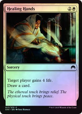 Healing Hands 017/272 - Foil Magic Origins Foil Singles