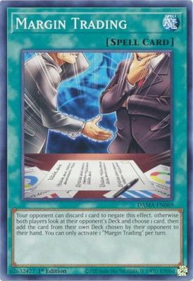 Margin Trading - DAMA-EN069 - Common 1st Edition Dawn of Majesty 1st Edition Singles *Espanol*