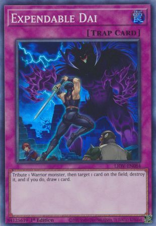 Expendable Dai - LIOV-EN084 - Super Rare 1st Edition Lightning Overdrive: LIOV 1st Edition Singles (espanol)