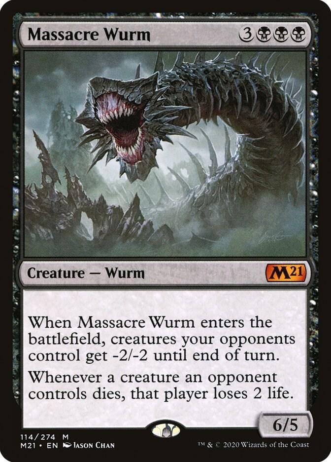 GA Massacre Wurm - Core Set 2021 (M21) Core Set 2021