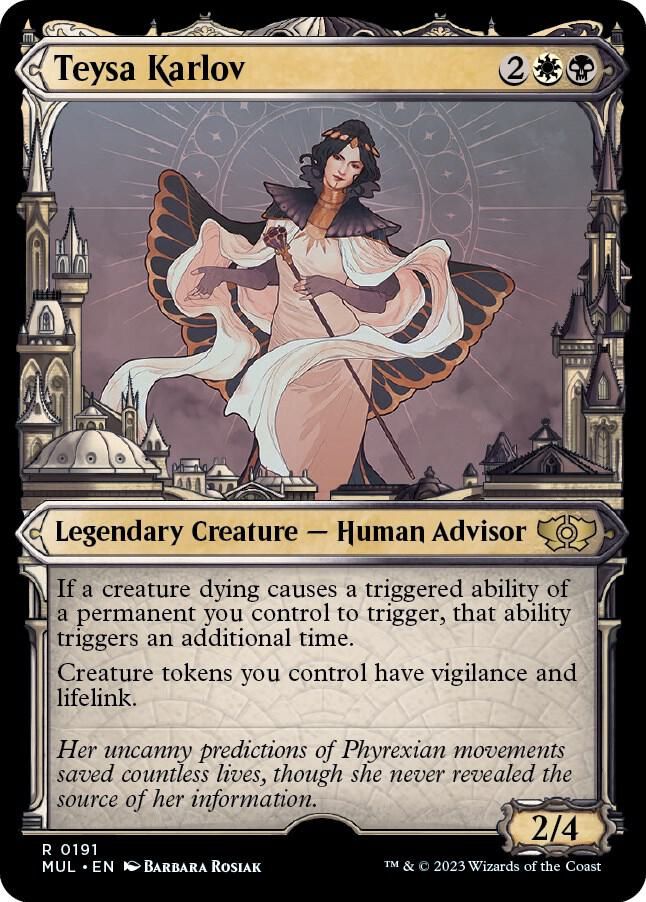 SJ Teysa Karlov (Halo Foil) - March of the Machine: Multiverse Legends (MUL) March of the Machine: Multiverse Legends Foil