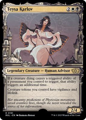 SJ Teysa Karlov (Halo Foil) - March of the Machine: Multiverse Legends (MUL) March of the Machine: Multiverse Legends Foil