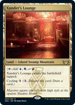 SJ Xander&#39;s Lounge - Streets of New Capenna (SNC) Streets of New Capenna Foil