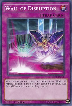 Wall of Disruption - SECE-EN068 - Common 1st Edition Secrets of Eternity (SECE) 1st Edition Singles
