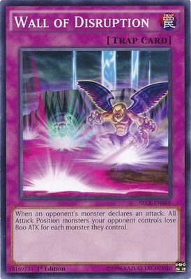 Wall of Disruption - SECE-EN068 - Common 1st Edition Secrets of Eternity (SECE) 1st Edition Singles