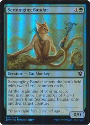 Scrounging Bandar 252/361 - Foil Commander Legends Foil Singles