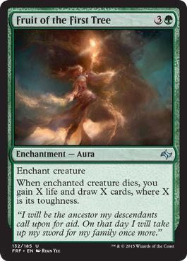 Fruit of the First Tree 132/185 Fate Reforged Singles