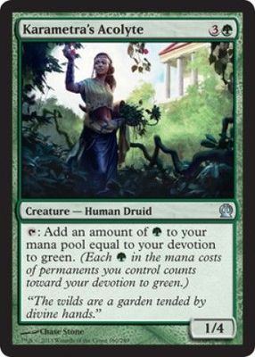 Karametra&#39;s Acolyte Theros Singles (Español)