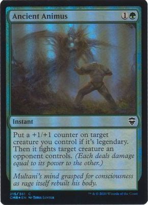 Ancient Animus 215/361 - Foil Commander Legends Foil Singles