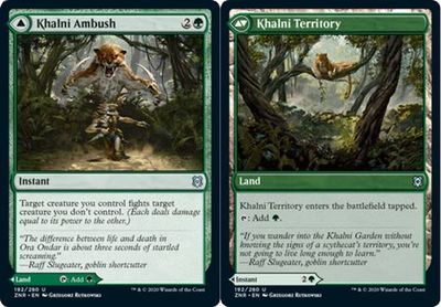 Khalni Ambush | Khalni Territory 192/280 Zendikar Rising Singles (espanol)