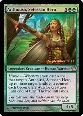 Anthousa, Setessan Hero - THS Pre-Release Foil Promo Magic: The Gathering Promo Cards(Español)