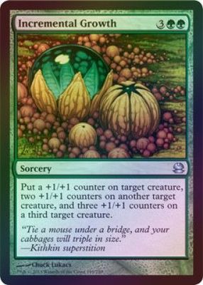 Incremental Growth - Foil Modern Masters Foil Singles
