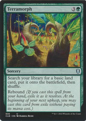 Terramorph 836 - Commander Legends: Battle for Baldur&#39;s Gate Commander Singles