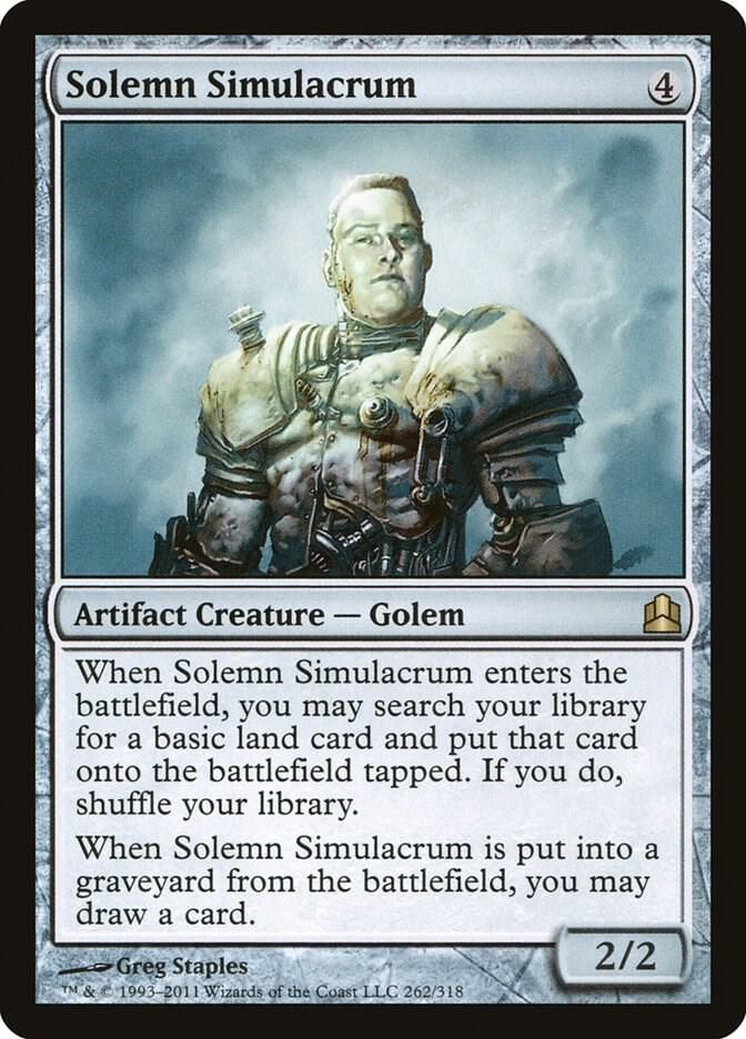 GA Solemn Simulacrum - Commander (CMD) Commander