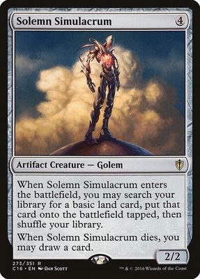 GA Solemn Simulacrum - Commander 2016 (C16) Commander 2016