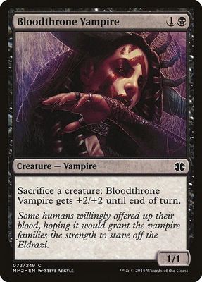 Bloodthrone Vampire 072/249 - Modern Masters 2015 (MM2) (FOIL)