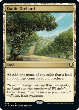 GA Exotic Orchard - Commander Legends: Battle for Baldur&#39;s Gate (CLB) Commander Legends: Battle for Baldur&#39;s Gate