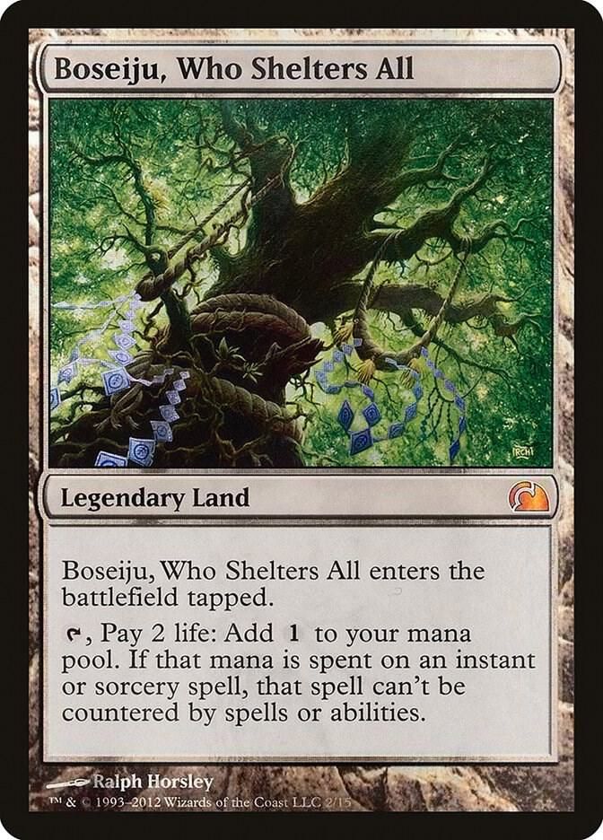 SJ Boseiju, Who Shelters All - From the Vault: Realms (V12) From the Vault: Realms Foil