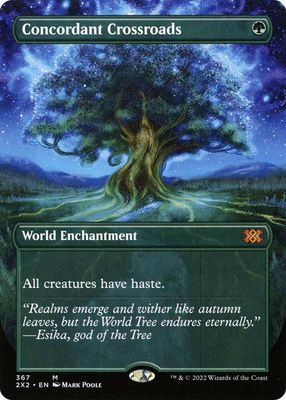 SJ Concordant Crossroads (Borderless) - Double Masters 2022 (2X2) Double Masters 2022 Foil