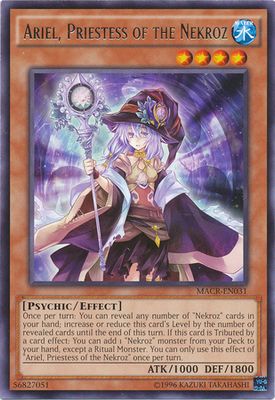 Ariel, Priestess of the Nekroz - MACR-EN031 - Rare Unlimited Maximum Crisis Unlimited Singles