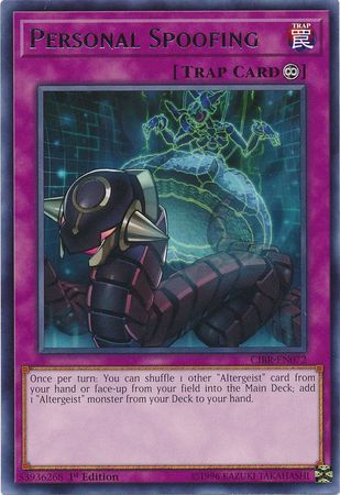 Personal Spoofing - CIBR-EN072 - Rare 1st Edition Circuit Break 1st Edition Singles