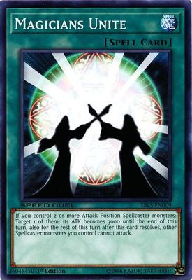 Magicians Unite - SBLS-EN009 - Common 1st Edition Speed Duel: Arena of Lost Souls Singles