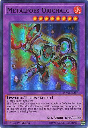 Metalfoes Orichalc - PEVO-EN054 - Super Rare 1st Edition Pendulum Evolution Singles (espanol)