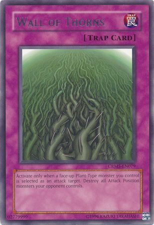 Wall of Thorns - CRMS-EN079 - Rare Unlimited Crimson Crisis [CRMS] Unlimited Singles